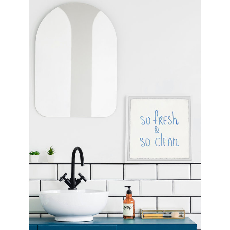 So Fresh And Clean - Single Picture Frame Print, 45cm H x 45cm W x 3.81cm D