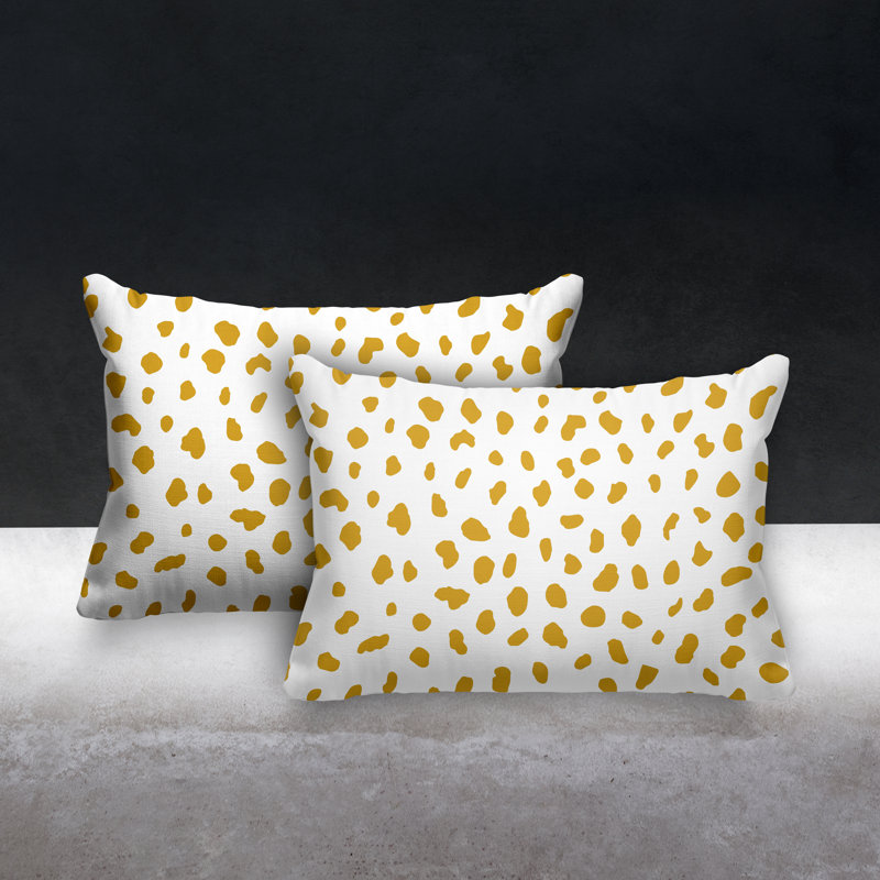 Coussin intérieur / extérieur Lumbar, Jaune
