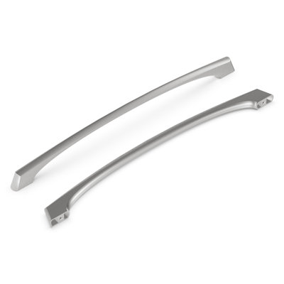 Greenwich Collection Pull - 12" Center to Center Cabinet Pull Stainless Steel - Contemporary Hardware for Drawers & Cabinets 