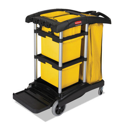44.13'' H x 22.29'' W Utility Cart with Wheels