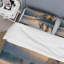 Ensemble de housse de couette en microfibre / polyester Morning Fog Over The Lake Sunset II-709161648