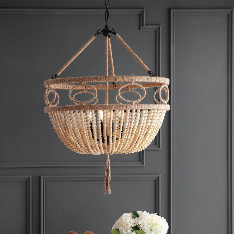 4 - Light Dimmable Empire Chandelier