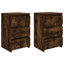 vidaXL Bed Cabinet Engineered Wood 15.7x13.8x24.6 in-1284920433-1298748341