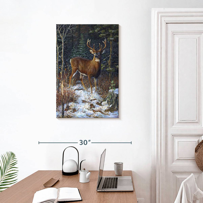 Brampt Last Light - Whitetail, 30" H x 20" W