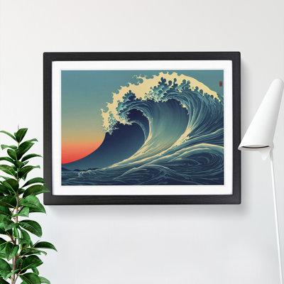 Crashing Japanese Wave Vol.2 - Single Picture Frame Print