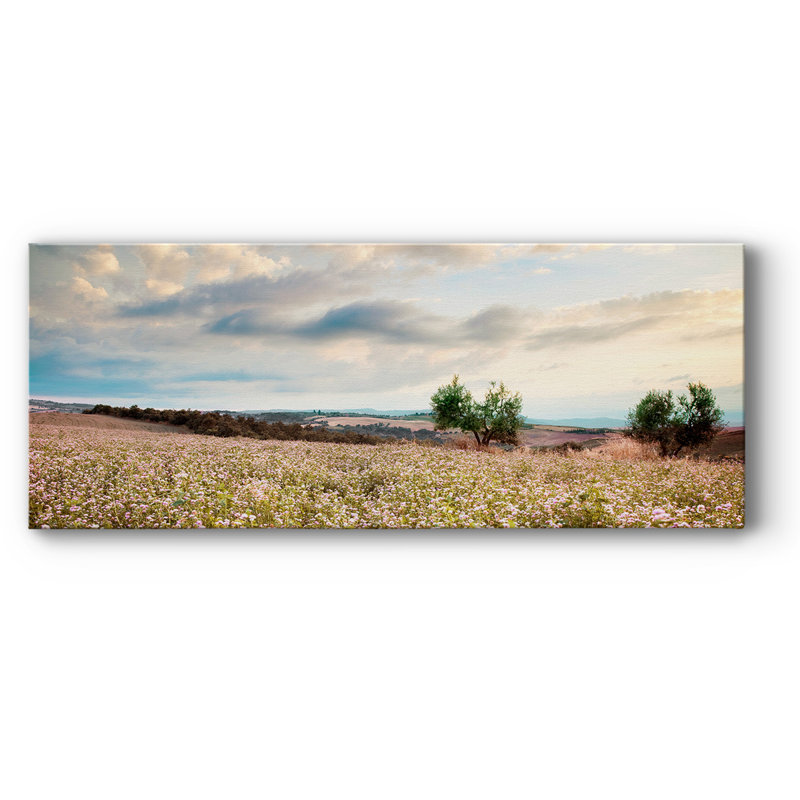 Fleurs sauvages toscanes, H 8 po x l 20 po x P 1,5 po