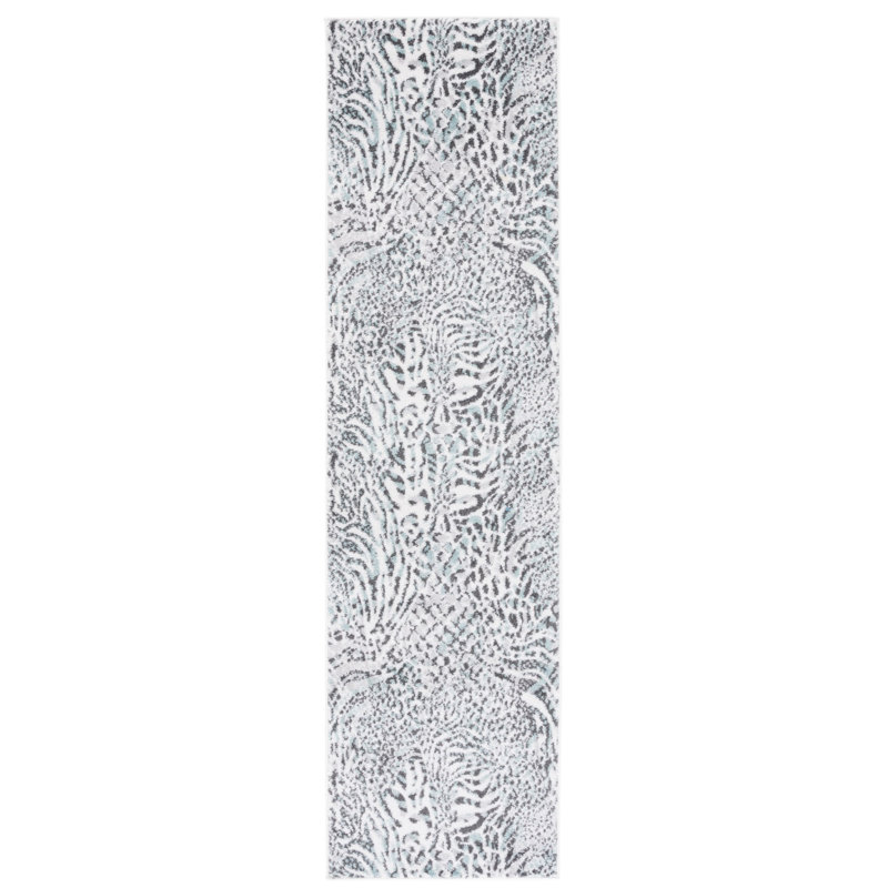 Ameyah Performance Animal Print Rug, Runner 2'3" x 8'