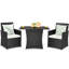 Ensemble de conversation pour 2 personnes avec coussins