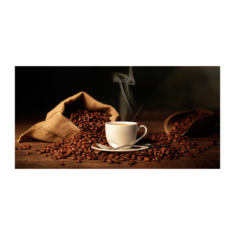 Coffee In A Cup - Wrapped Canvas Print