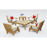 Caranas Outdoor 6 - Piece Conversation Set