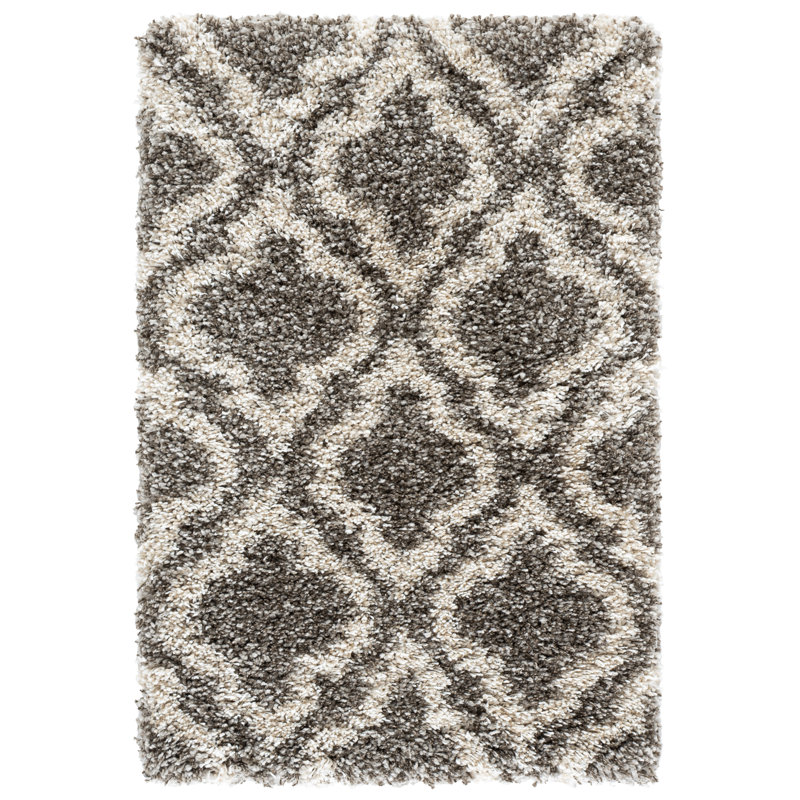 Tapis à poils longs Darrold Hudson, Rectangle 2 pi x 3 pi