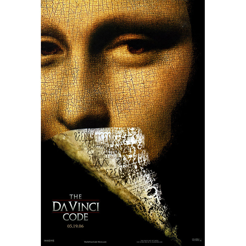 Le code DaVinci, H 18 po x l 12 po