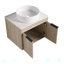 Ensemble de meuble-lavabo simple mural 24 po Rosolino