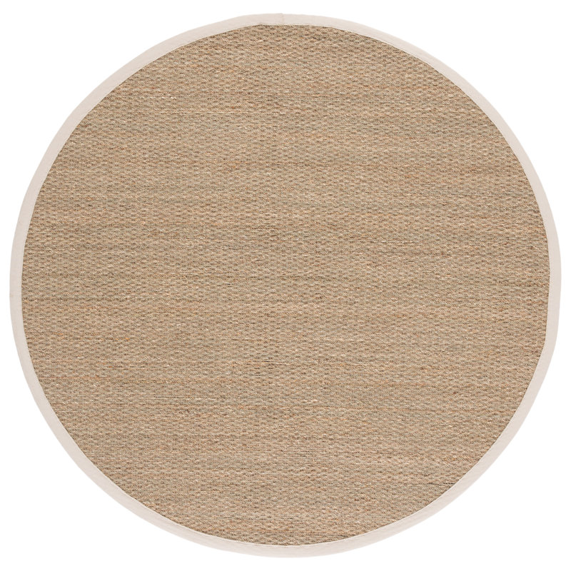 Natural Fiber 111 Seagrass No Pattern Rug, Round 6'