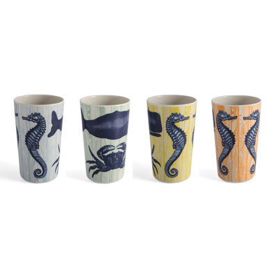 Evgenii 8oz. Melamine Drinking Glass Set