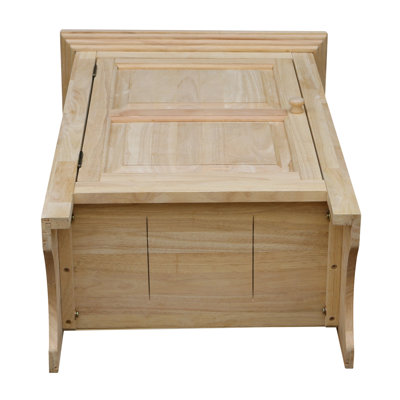 Kishun Solid Wood Accent Cabinet