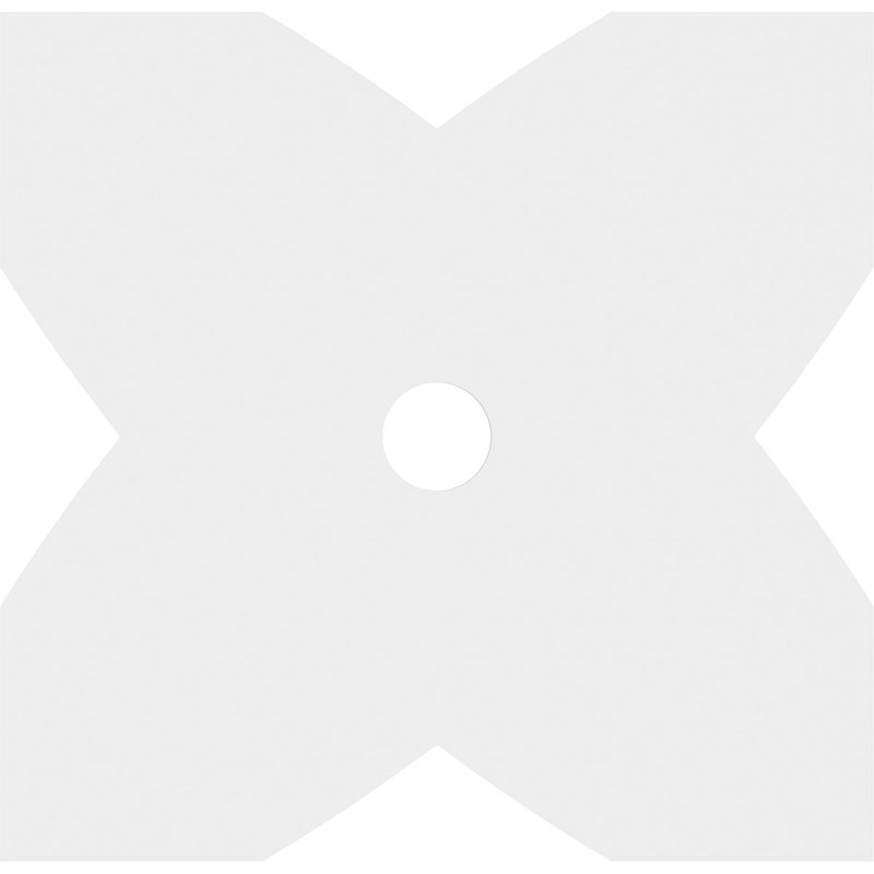 Médaillon de plafond 24 po x 24 po x P 6 po x P 8 1/4 po x P 1 po Titus, H 1 po x l 16 po x P 16 po