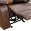 Ensemble de salon inclinable en similicuir Lonsdale