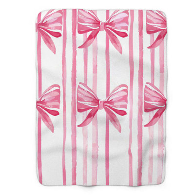 Pink Lace - 1 Piece Premium Blanket