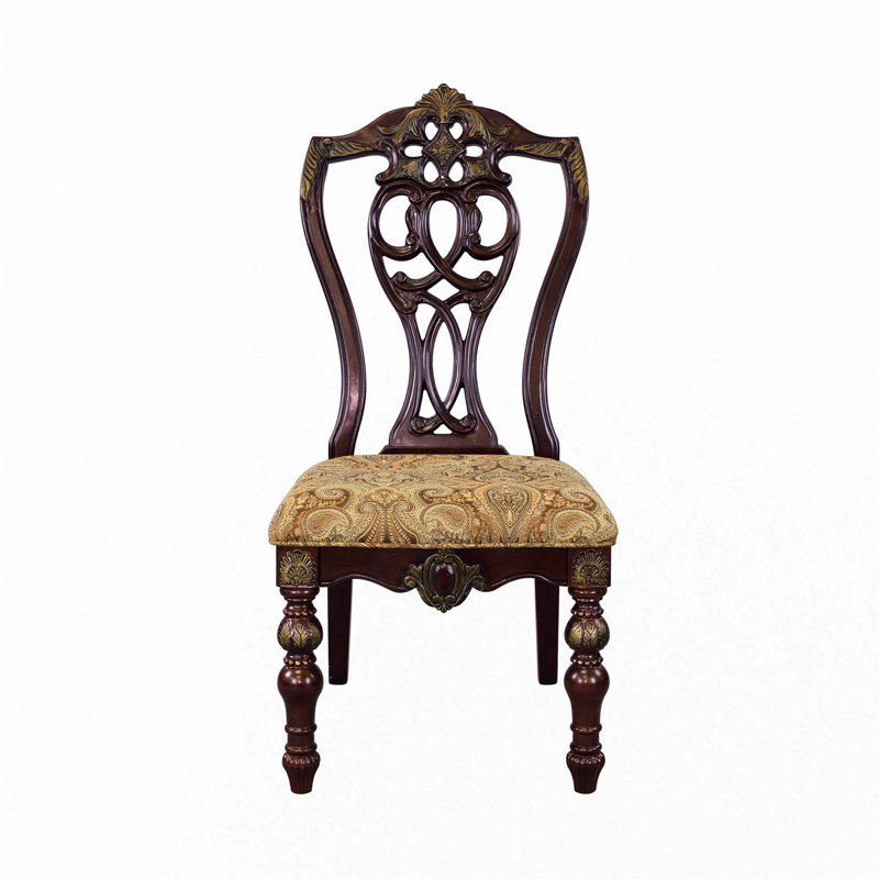Ensemble de 2 chaises formelles traditionnelles