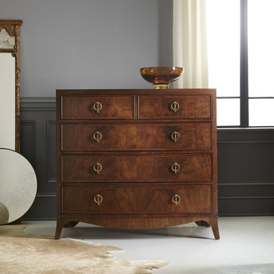 Commode d’appoint 5 tiroirs bowfront