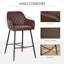 Hadara Counter Stool with Metal Frame