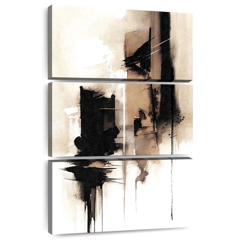 Avery Warm Smudges I, 57" H x 36" W