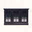 45 Mirrored Door Storage Cabinet-1997852741