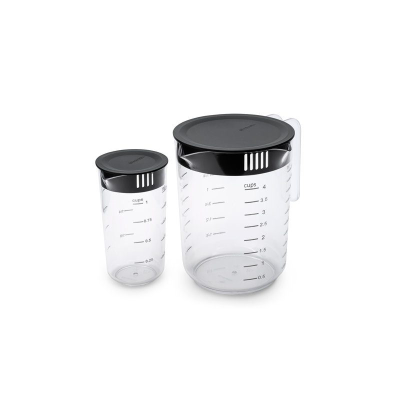 Brabantia Tasty+ Measuring Jug Set Of 2