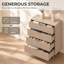 80 cm W Chest of 4 Drawers