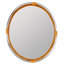 Polkville Flat Rattan Mirror