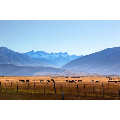 Sawtooth Ridge Formation, Bridgeport, California by Tntemerson - Wrapped Canvas Print