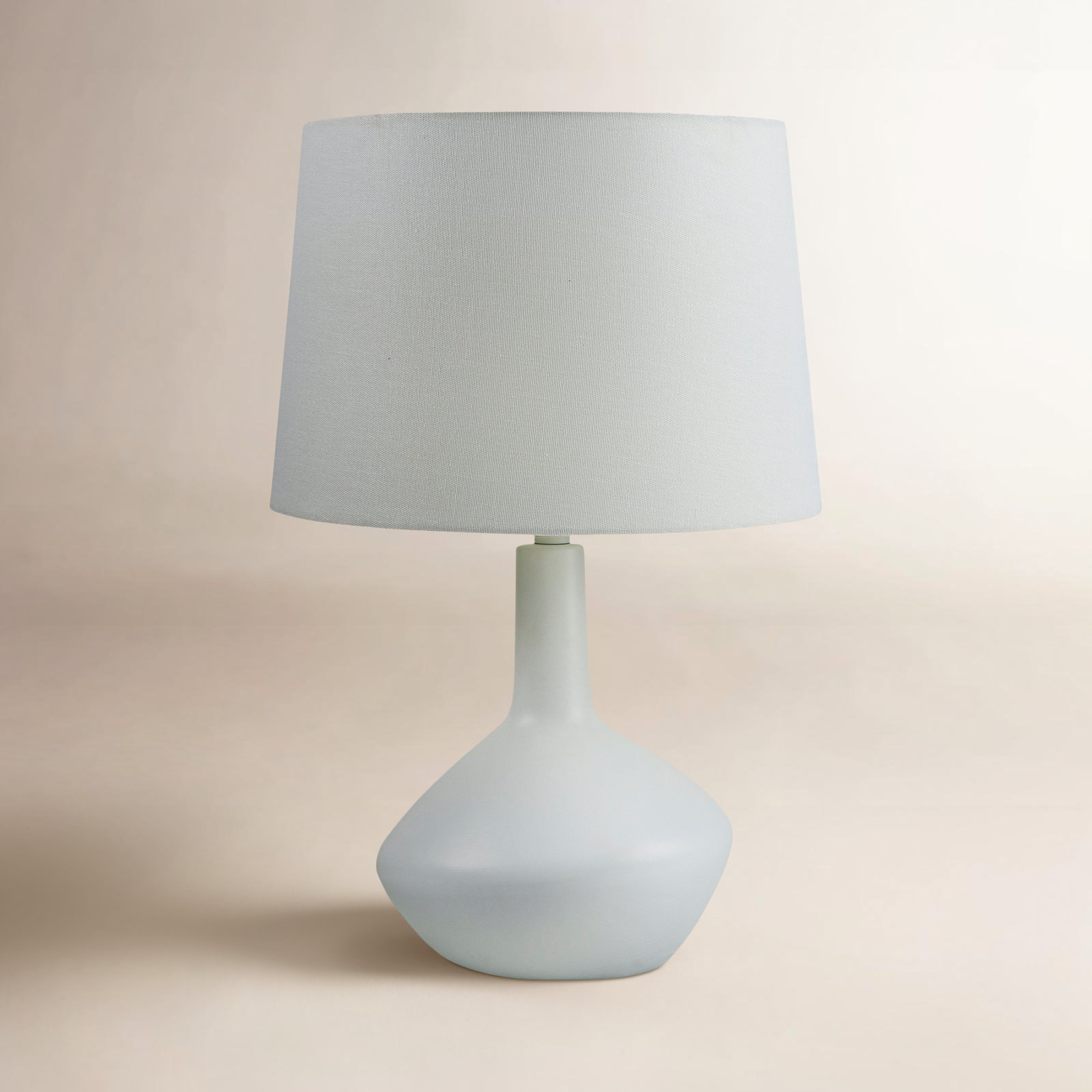 Eddy Ceramic Table Lamp, White
