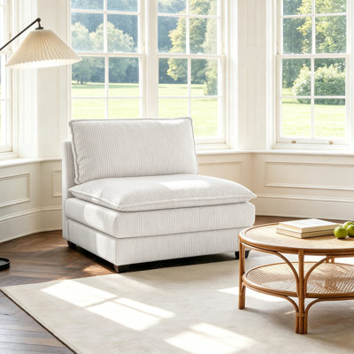 Fauteuil d'appoint sans accoudoirs Lauretta