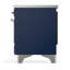 Cuisinière à induction 36 pouces avec 6 éléments à induction bleu nuit Majestic III Series (garniture chromée)-124828727-124828722