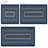 Machine Washable Kitchen Mat with Non-Slip Backing (Set of 3)-1028571752