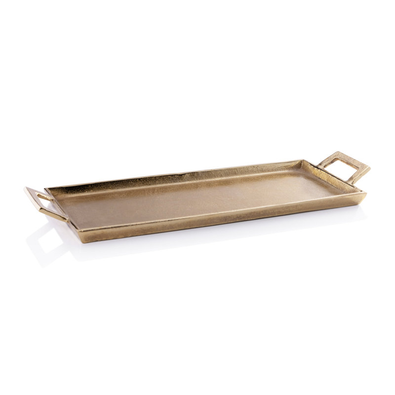 La Réserve Aluminum Tray, 22"Wx8"Dx1.5"H