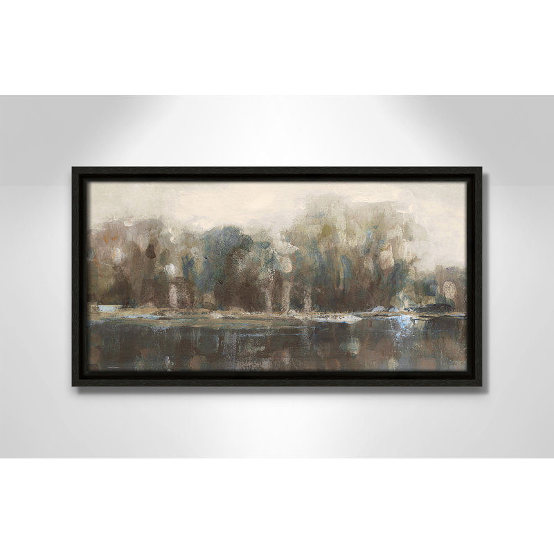 «Daily Reflections I - Landscape Version Print» par Carol Robinson, Espresso, H 9,5 po x l 17,5 po