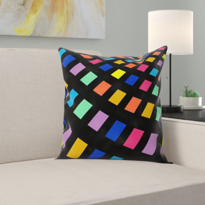 Coussin décoratif de couleur