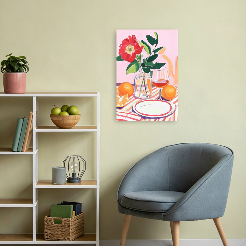 «Vibrant Still Life», impression d'art mural coloré et vibrant, 24" H x 16" W