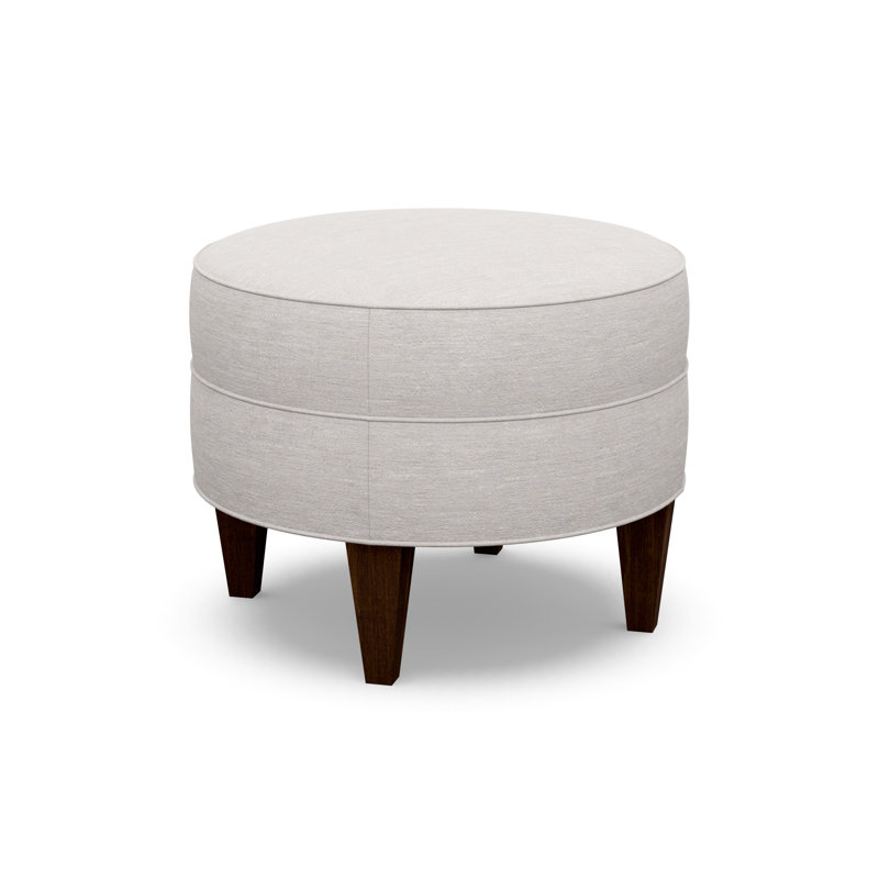 Round Ottoman, Walnut, 9637-82