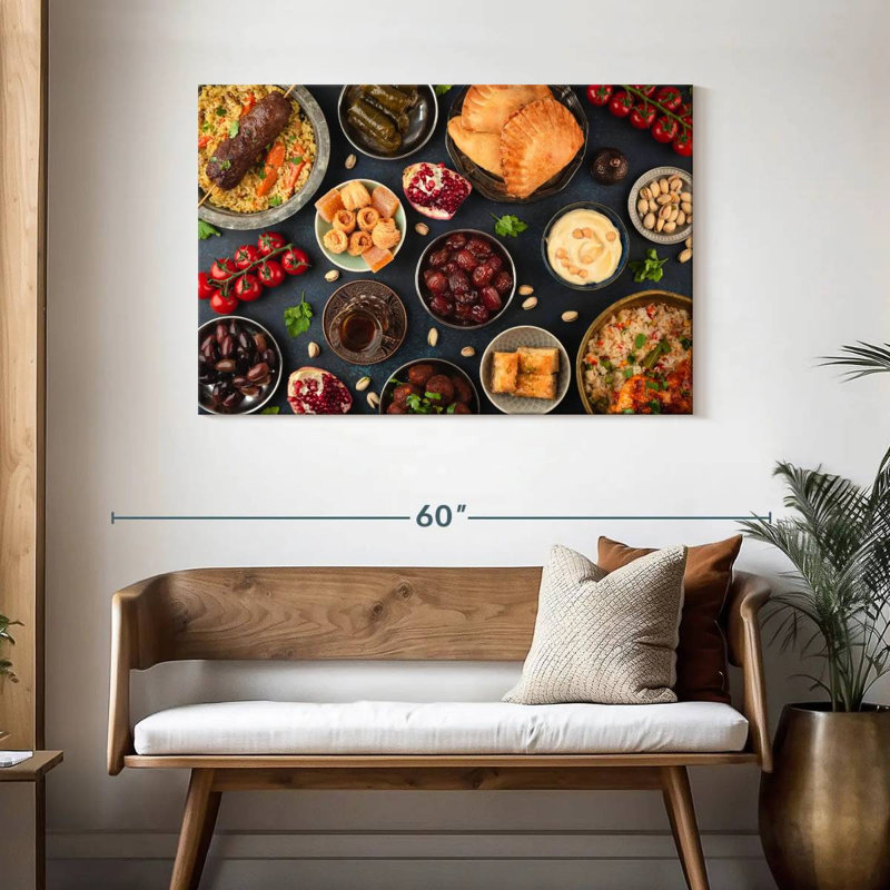 Ramadan Iftar Feast, 30" H x 45" W