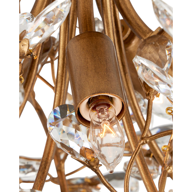 Plafonnier semi-encastré Crystal Bud