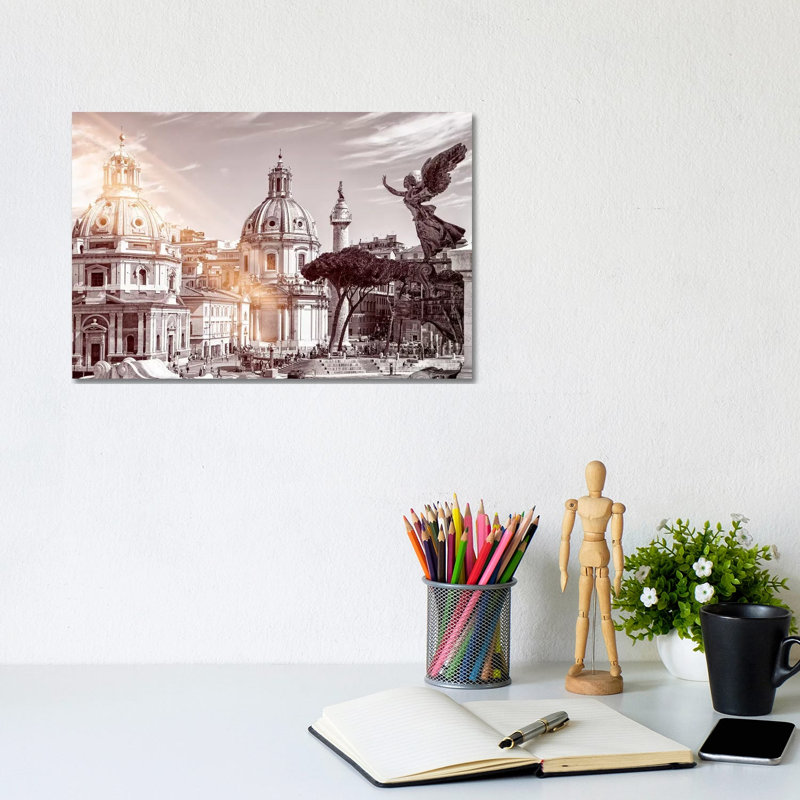 The City Of The Italian Angels by Philippe Hugonnard - Wrapped Canvas Print, 20.32 cm H x 30.48 cm W