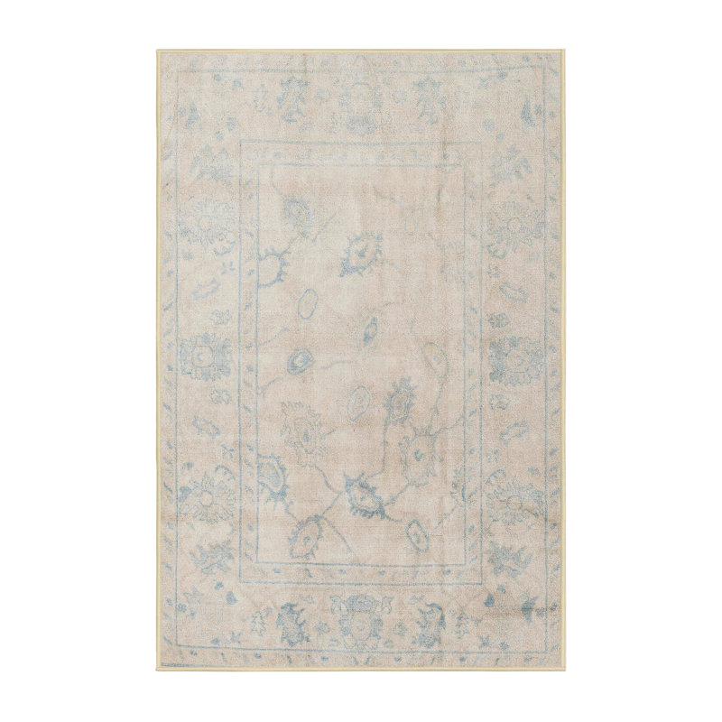 Geometric Indoor Rug, Rectangle 5' x 8'