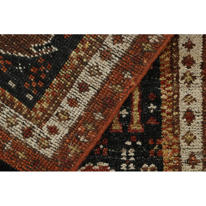 One-of-a-Kind Wool Area Rug, Square 3'1"