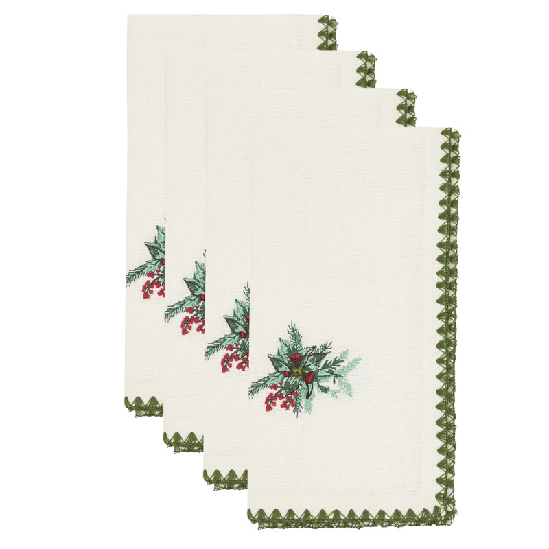 Serviette Holly (ensemble de 4)