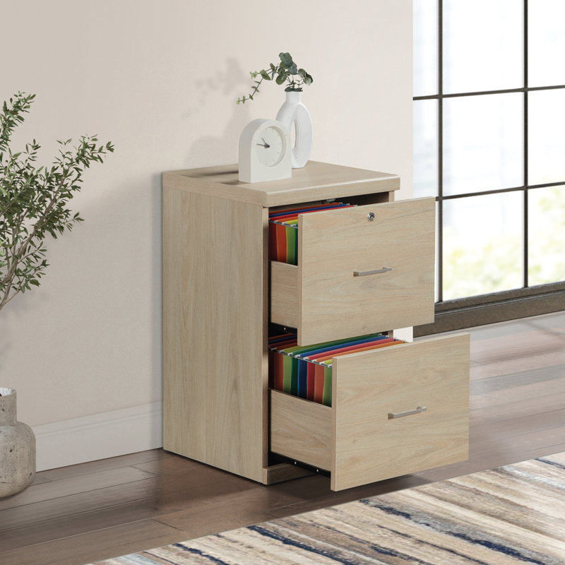 17'' Wide 2 -Drawer File Cabinet, Norwegian Alder
