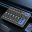 Console audio 7 canaux avec Bluetooth, USB et alimentation fantôme 48 V