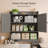  Corneliea 32.3''W  Adjustable Freestanding Over The Toilet Storage-120149671